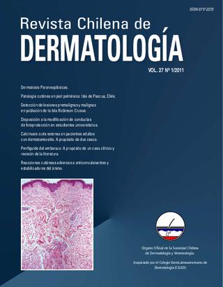 Revista Chilena de Dermatologia Cover January 2011