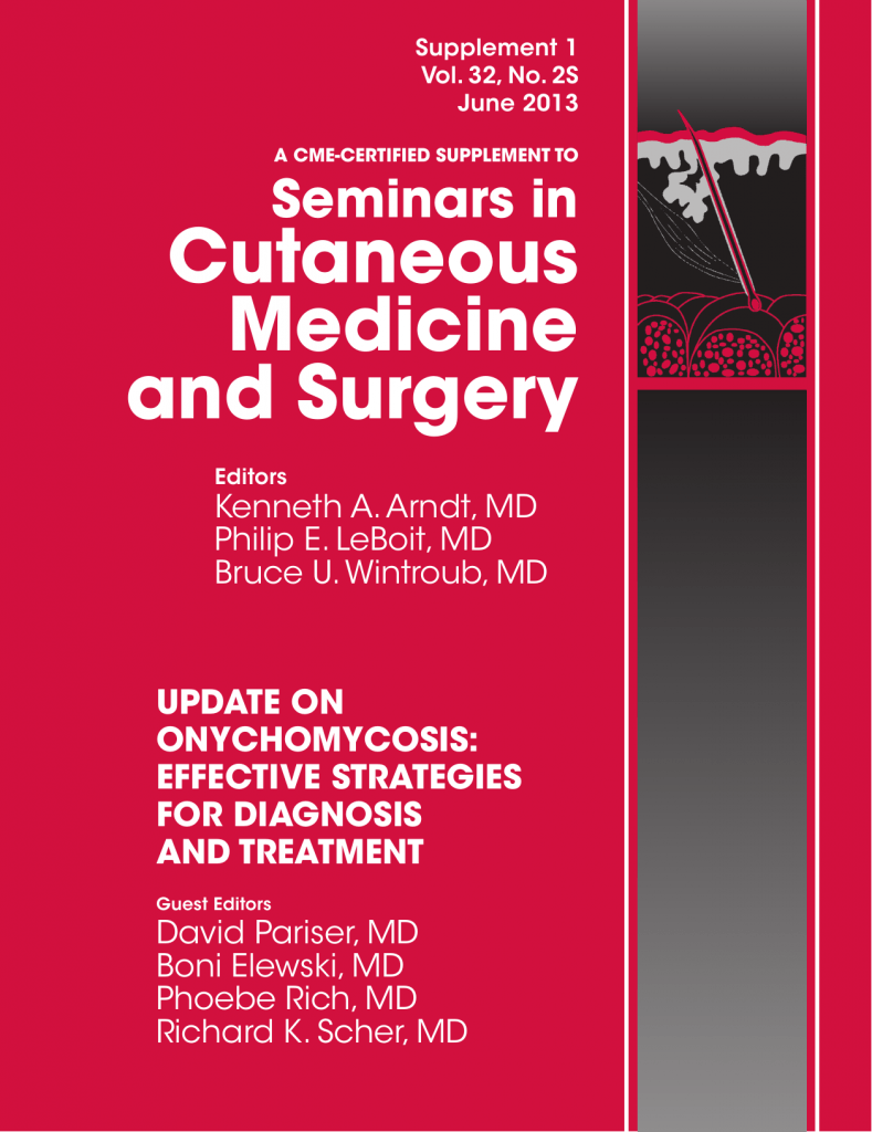 seminars in cutaneous medicine and surgery cover June 2013